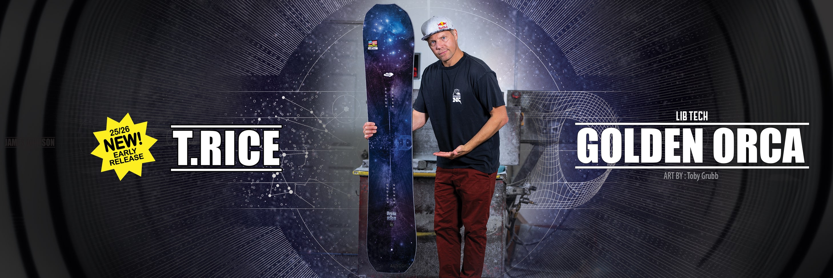 Lib Tech 2025-2026 Golden Orca Early Release Snowboard